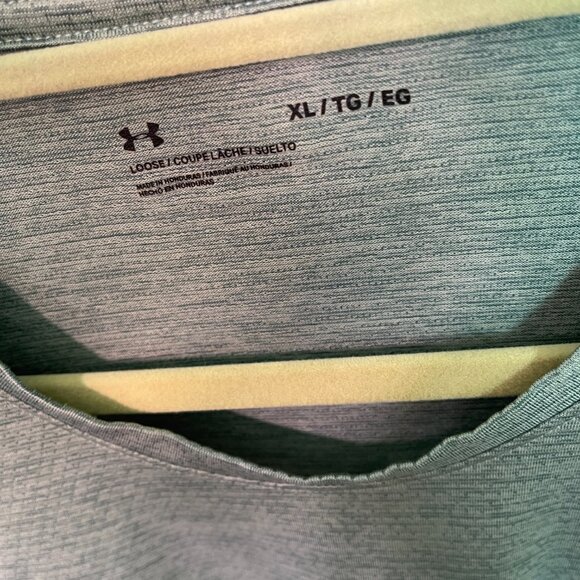 Under Armour Short Sleeve Performance Tee Light Green Men's XL - Picture 4 of 4